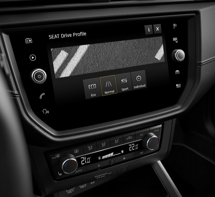 SEAT Arona - Driving profile selector