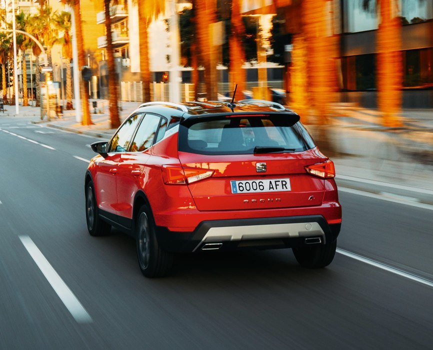 SEAT Arona - Back of car